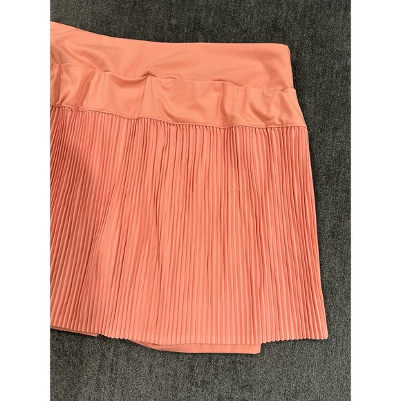 Nike Dri-Fit Women's Peach Pleated Tennis Skort Size Small EUC Golf Skirt - Picture 10 of 12